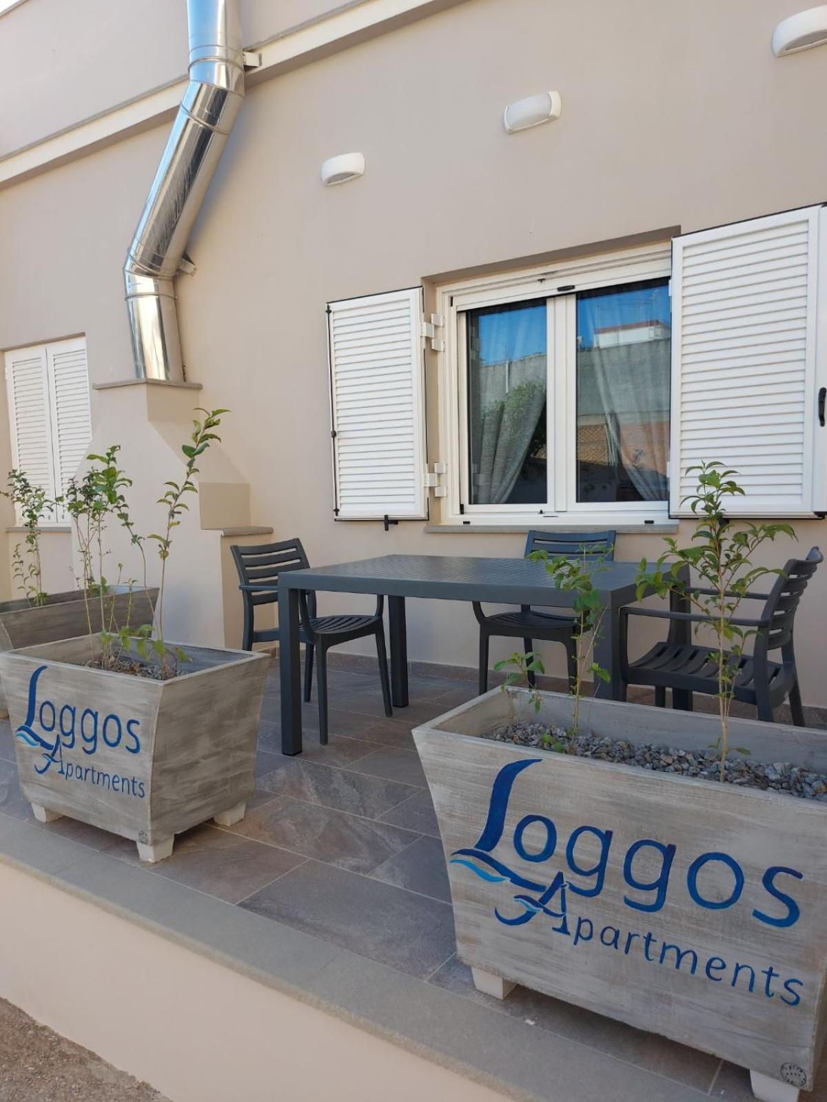 לונגוס Loggos Apartments מראה חיצוני תמונה